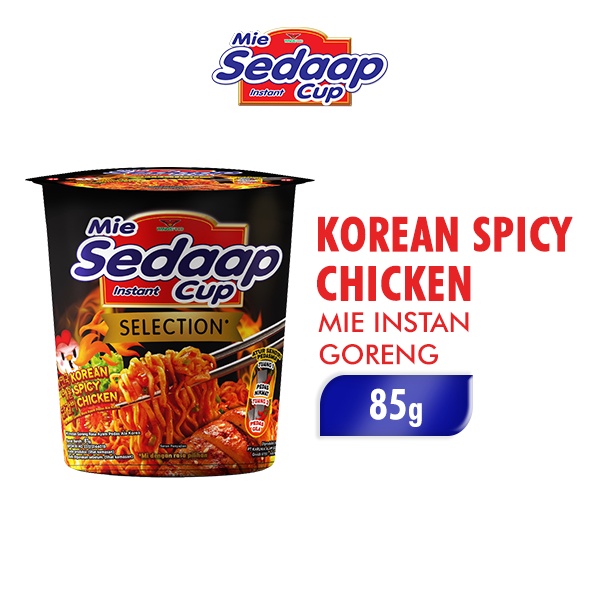 Sedaap Sedap Cup Korean Spicy Chicken Mie Instant 81 Gram 蝦皮購物