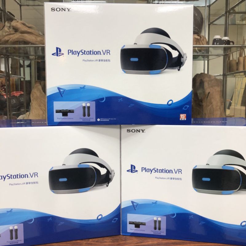 全新流血價 Ps4 Vr Psvr 豪華全配包虛擬實境cuh Zvr2 新版二代台灣公司貨 蝦皮購物