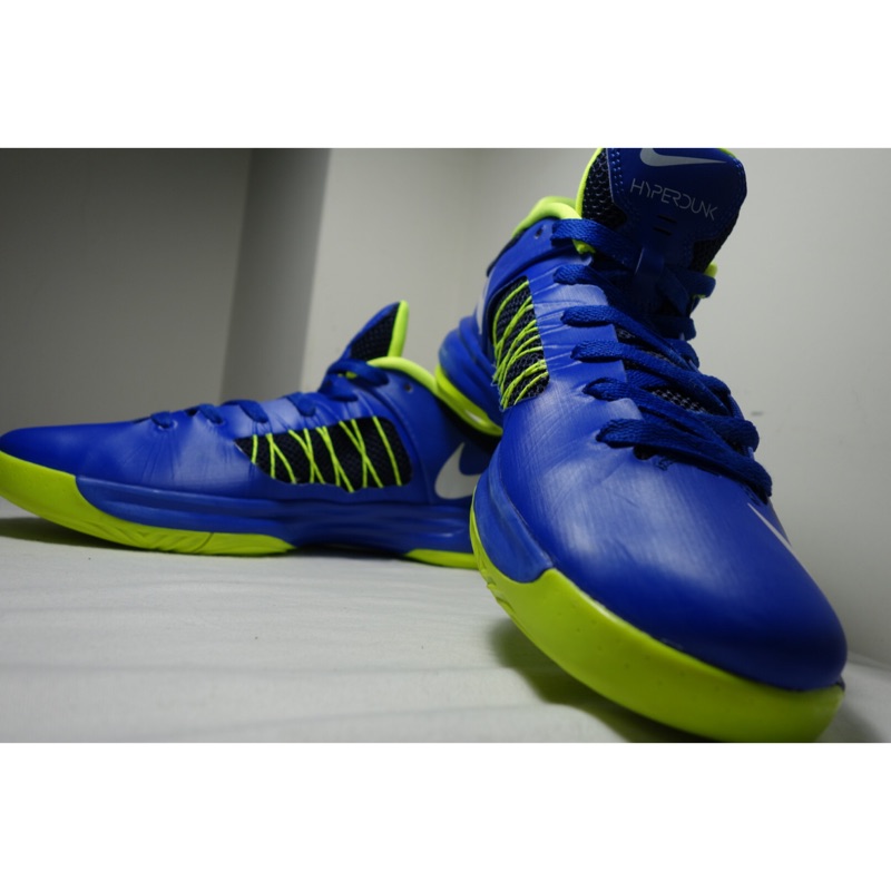 Nike Hyperdunk low 2012 blue volt sportsd