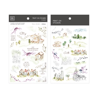 MU【Print-On Stickers轉印貼紙】No.112 | Rub-On Sticker