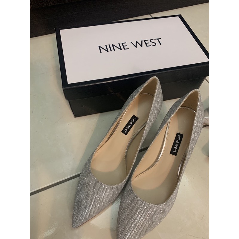 Nine West 婚鞋跟鞋25 5 蝦皮購物