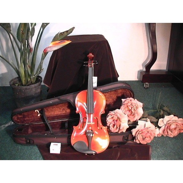 日本YAMAHA中古鋼琴批發倉庫 捷克手工 小提琴 音色非常好 轉讓1/2 小提琴