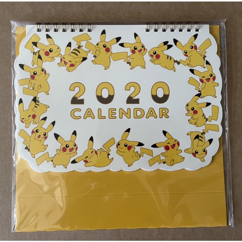 🇯🇵寶可夢中心 2020 月曆 桌曆