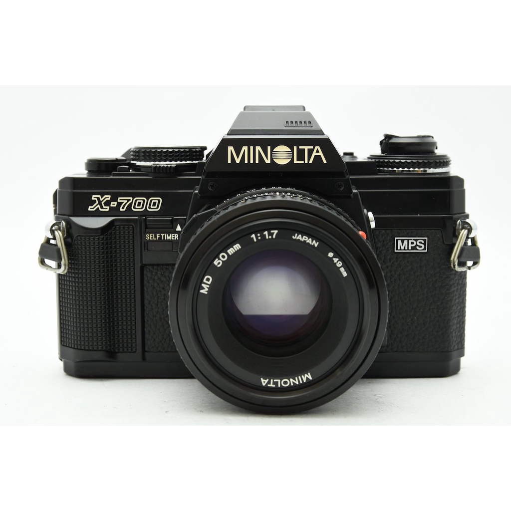 Minolta X-700 + MD 50mm F1.7 底片單眼相機 美樂達經典款式 (機身2個月保固)