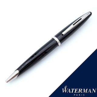 WATERMAN 威迪文 海洋 麗雅黑白夾原子筆 法國製造