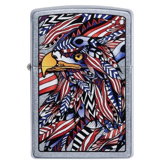 【ZIPPO】美系~American Eagle-美國鷹圖案設計打火機NO.49251