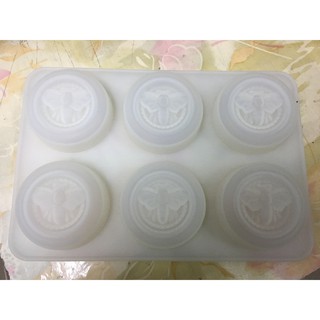 【愛玩皂】六連蜜蜂 DIY 手工香皂 矽膠模具 水晶滴膠