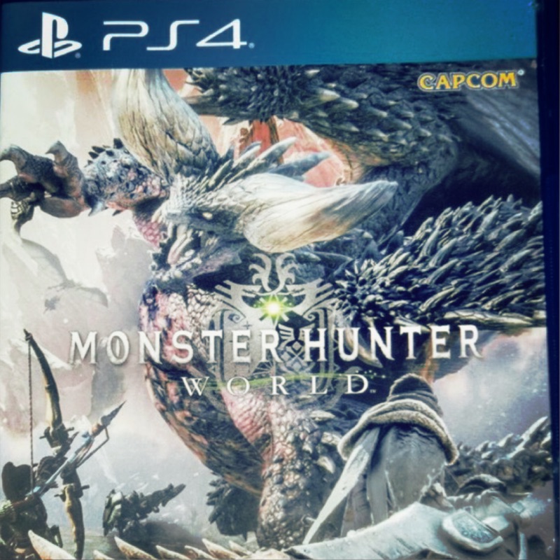Ps4 魔物獵人世界二手光碟中文 蝦皮購物