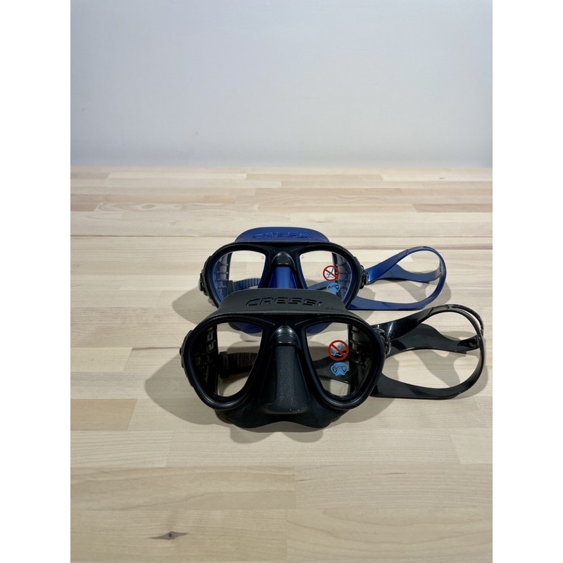 現貨 自由潛水面鏡cressi Calibro 低容積面鏡防起霧 蝦皮購物