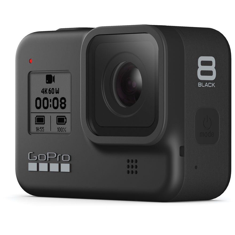GoPro HERO 8 Black 全方位運動攝影機 送收納包、充電器*2、電池*8、記憶卡*5、自拍棒