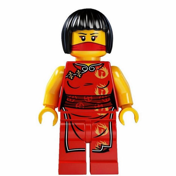 LEGO 樂高  幻影忍者 人偶 NYA 妮雅 njo012 旗袍版 2172 2507