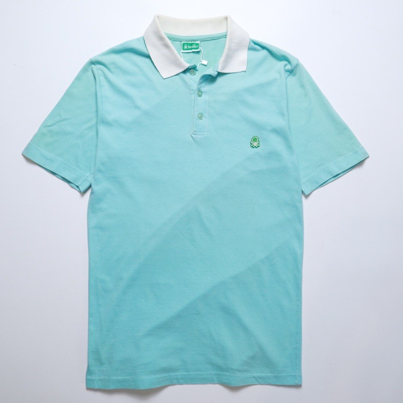 「富士鳥」義大利製 班尼頓 Polo衫 品牌polo衫 United Colors of Benetton