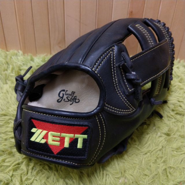 佐藤作 Zett 日本製硬式棒球內野手套 Special Order 約 11.75 壘球可
