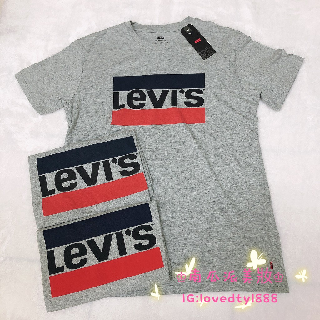 ♔💯正品 免運♔ Levi's 男款 經典款短袖T恤 Levis 短T 成人款 短袖 經典款 短袖T恤 南瓜派美妝