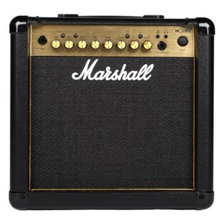 【傑夫樂器行】 Marshall MG15FX Gold 電吉他音箱 經典金色面板 15瓦 音箱 內建效果器