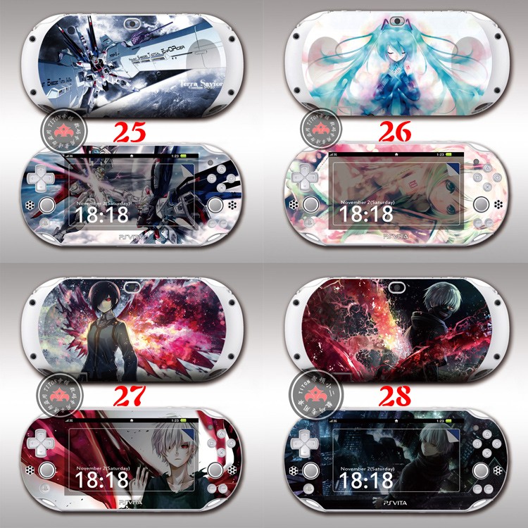 Psv Vita Ta01 28 Psv 痛機貼膜貼紙痛貼彩貼取貨