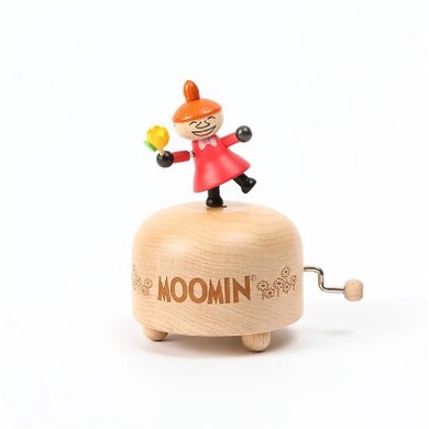 【小不點】手搖上下動音樂盒1064201（Moomin／Wooderful life／音樂鈴／禮品）《豐年季小舖》