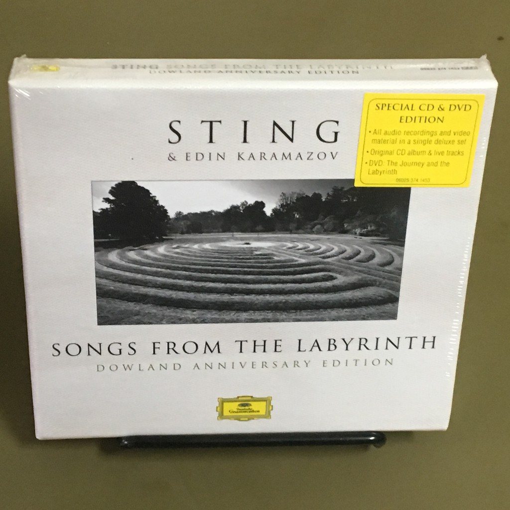 Sting - Songs from the Labyrinth CD+DVD 全新進口