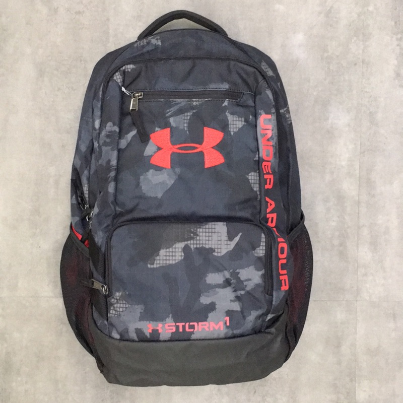 UA UNDER ARMOUR Hustle 尼龍 多層式 置鞋 筆電保護墊 大容量 後背包 1263964-002