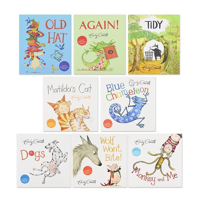Emily Gravett picture book pack【金石堂、博客來熱銷】