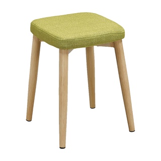 obis 椅子 凳子 餐椅 寇奇綠色布面方椅凳