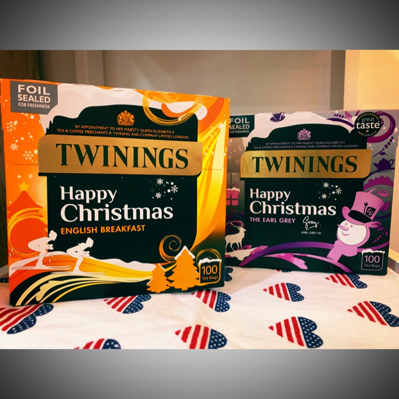 唐寧 英國耶誕限定款 境內原裝 Twinings 伯爵茶 100入