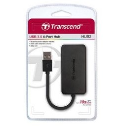 (原廠二年保) Transcend 創見 USB 3.0 4埠集線器 TS-HUB2K