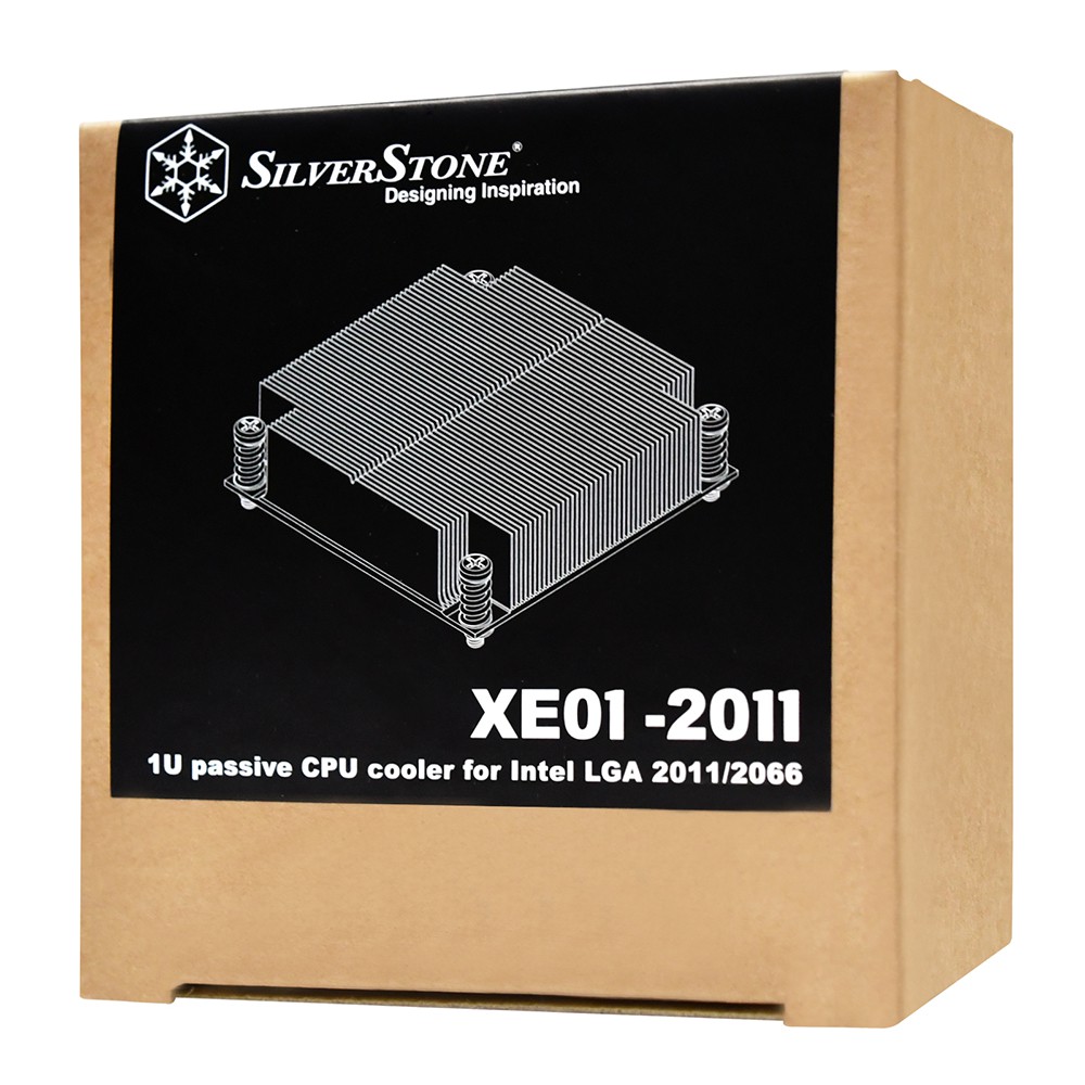 SilverStone銀欣 XE01 2011 薄型 全銅 CPU 散熱器 總高26mm  廠商直送