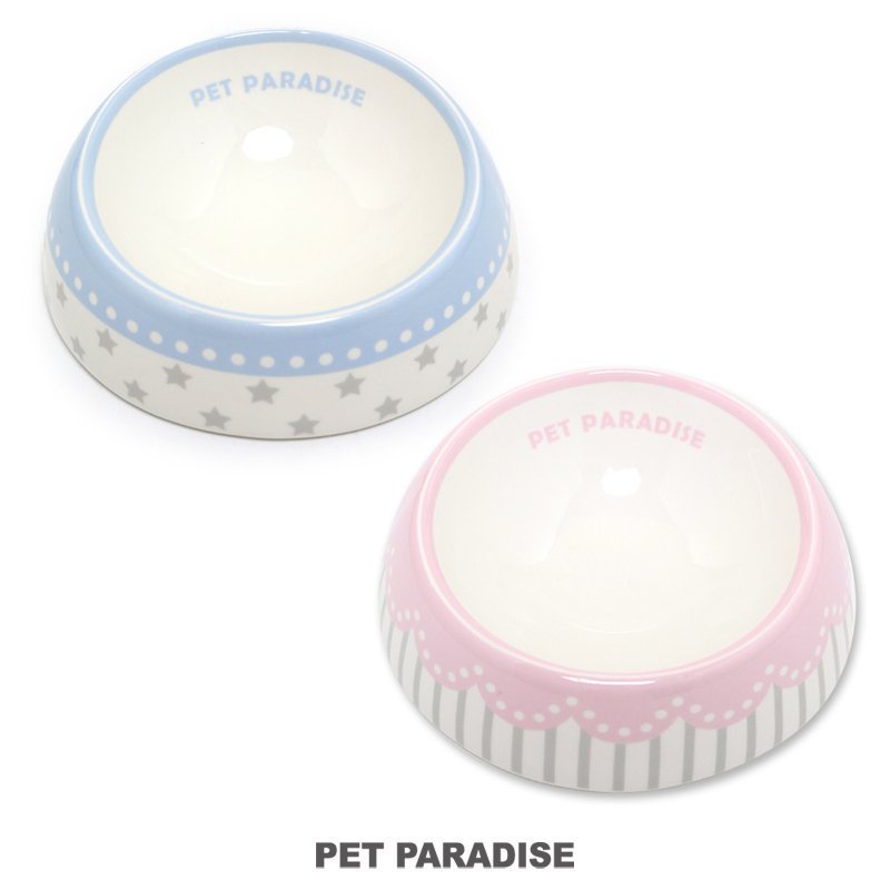 帕彼愛逗 日本 pet paradise 可愛 陶瓷碗 兩色 [E909]