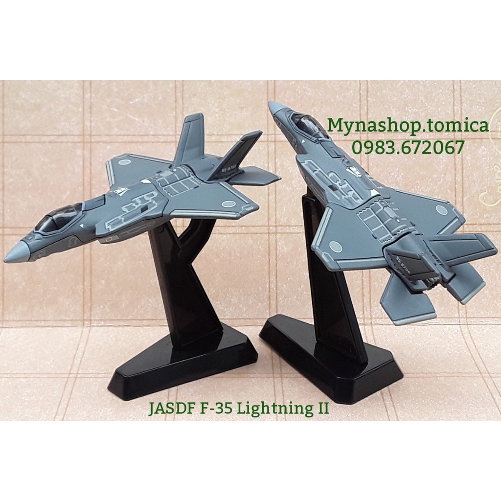 無盒優質 tomica tomica 組裝飛機模型 (JASDF F-35 Lightning II) 包括 6 件