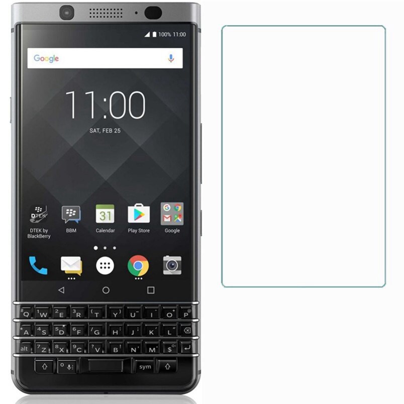 2 件適用於黑莓 Keyone Keytwo Motion Leap Aurora 薄膜鋼化玻璃