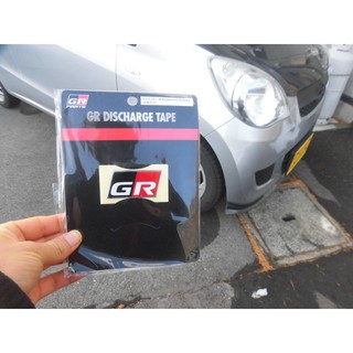 日本原裝 GR 除靜電貼紙 純正部品 TOYOTA GR SPORT