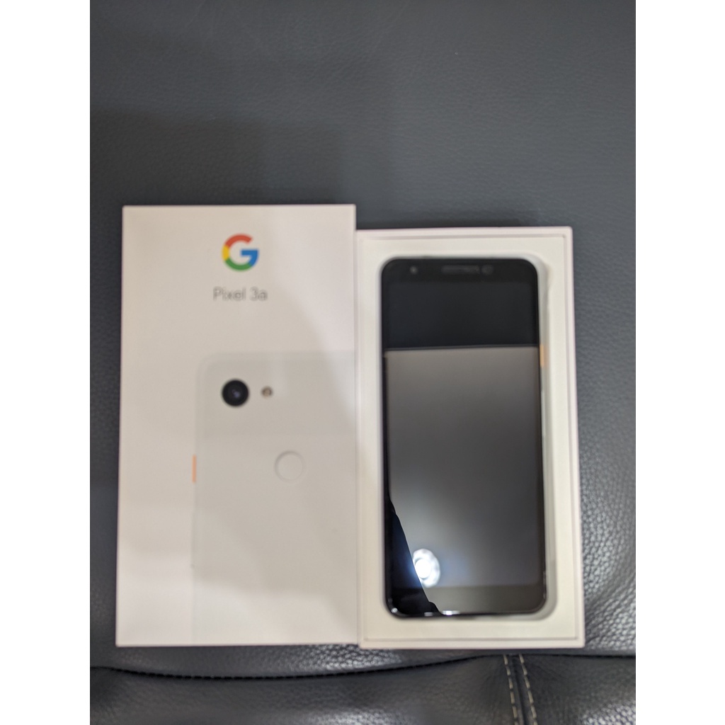 Google Pixel 3a  64 GB 台版 白色 二手 完整盒裝 配件皆有 空機 手機