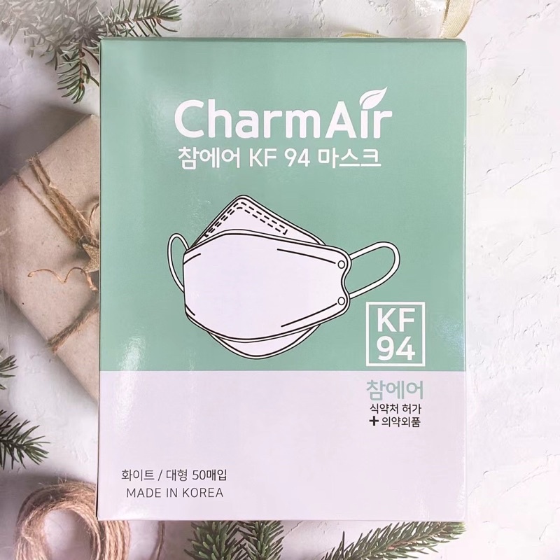 現貨🇰🇷100%韓國製 NEW新款 KF94立體口罩 單片獨立包裝/盒/50入 白色款