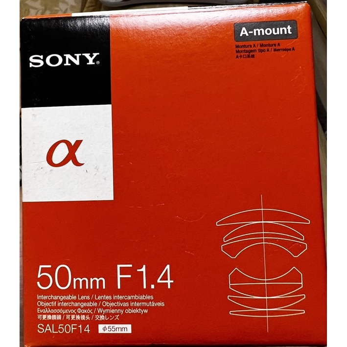 Sony SAL50F14 全片幅鏡頭 50mm F1.4 大光圈