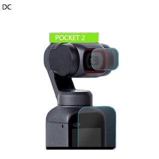 DC【玻璃保護貼】大疆 DJI OSMO Pocket/Pocket 2 螢幕保護膜+鏡頭保護膜升級鋼化膜