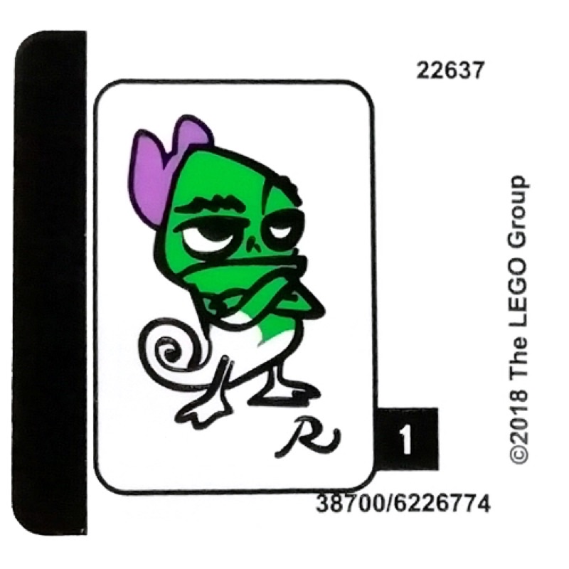 《Bunny》LEGO 樂高 41156 貼紙 Sticker 魔髮奇緣 DISNEY系列