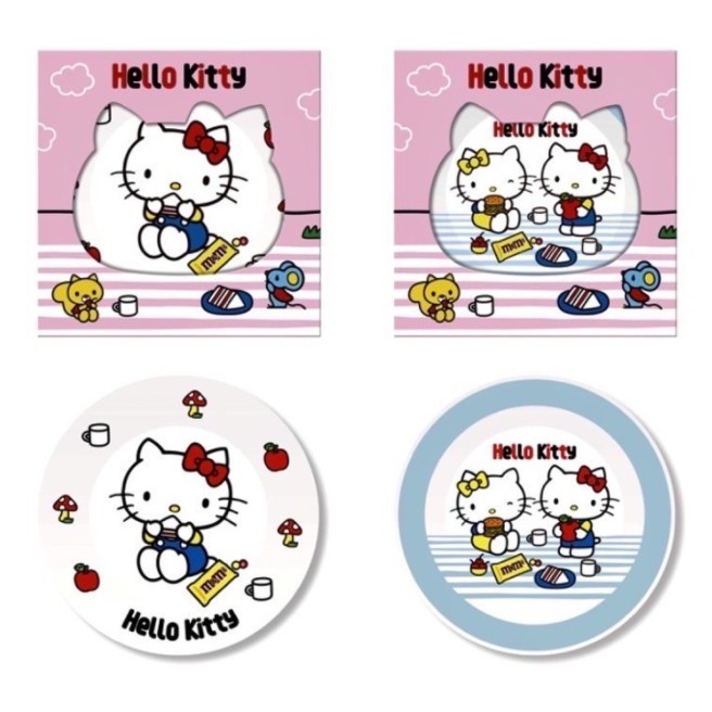 【全新現貨】7-11限定  三麗鷗  Hello Kitty 食尚春遊 點心盤 餐盤 盤子