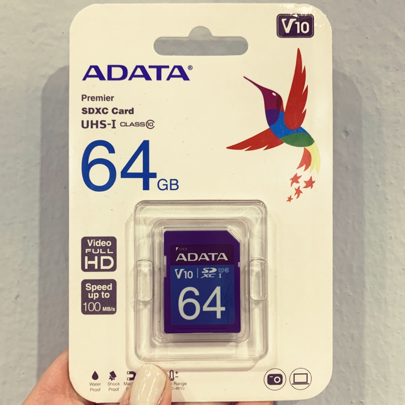 ADATA SD/64GB 記憶卡