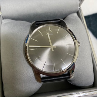 Calvin Klein簡約時尚皮帶腕錶