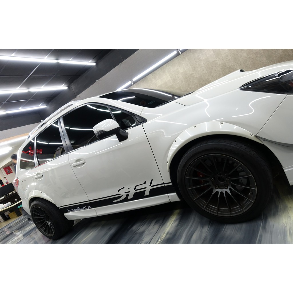 速霸陸subaru Forester 側邊拉線車身腰線汽車彩貼汽車拉線汽車貼膜汽車包膜台北貼膜車燈貼膜 蝦皮購物
