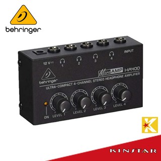 Behringer MICROAMP HA400 耳機分配器【金聲樂器】