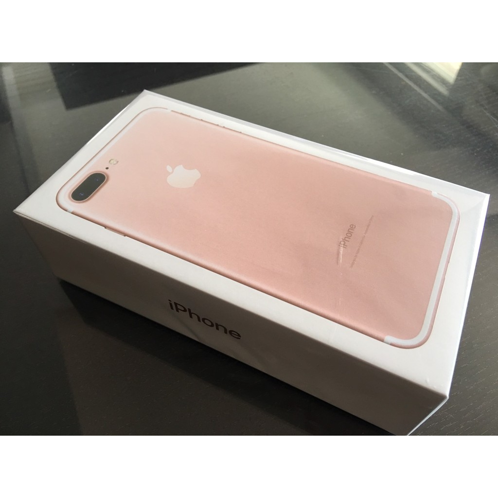 【東東小舖】Iphone7 plus 128G 玫瑰金（限時） $28000 續約全新手機未拆封(台北面交)