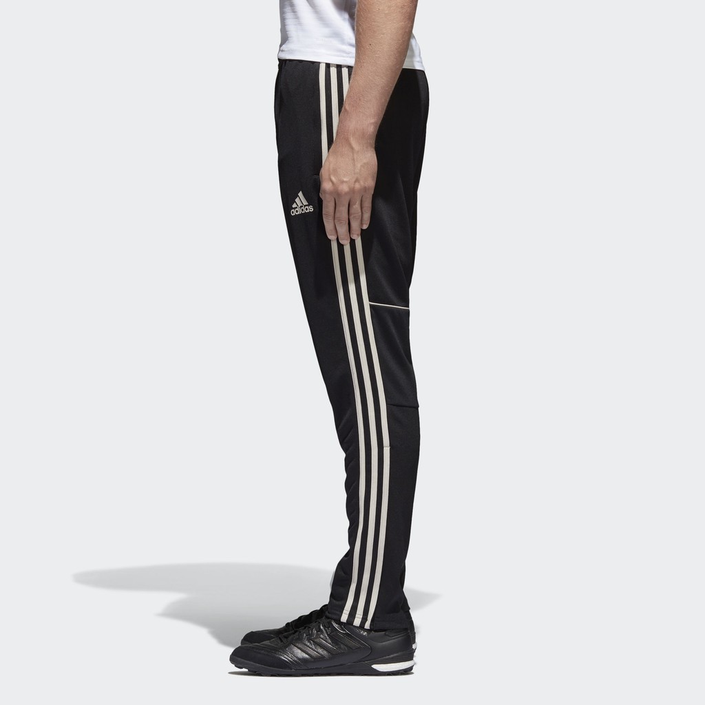 Adidas Tango Training Pants 黑灰復古三線拉鍊窄版長褲CD8314 | 蝦皮購物
