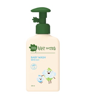 綠手指 CHOKCHOK三效保濕嬰幼兒沐浴乳 320ml