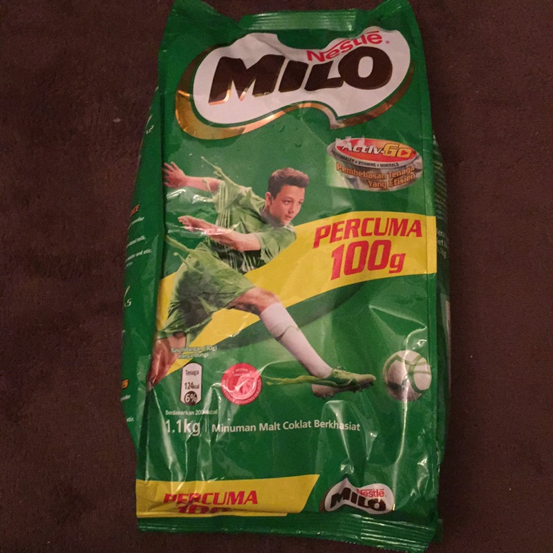 現貨-馬來西亞🇲🇾美祿MILO贈送100g包裝-1.1公斤