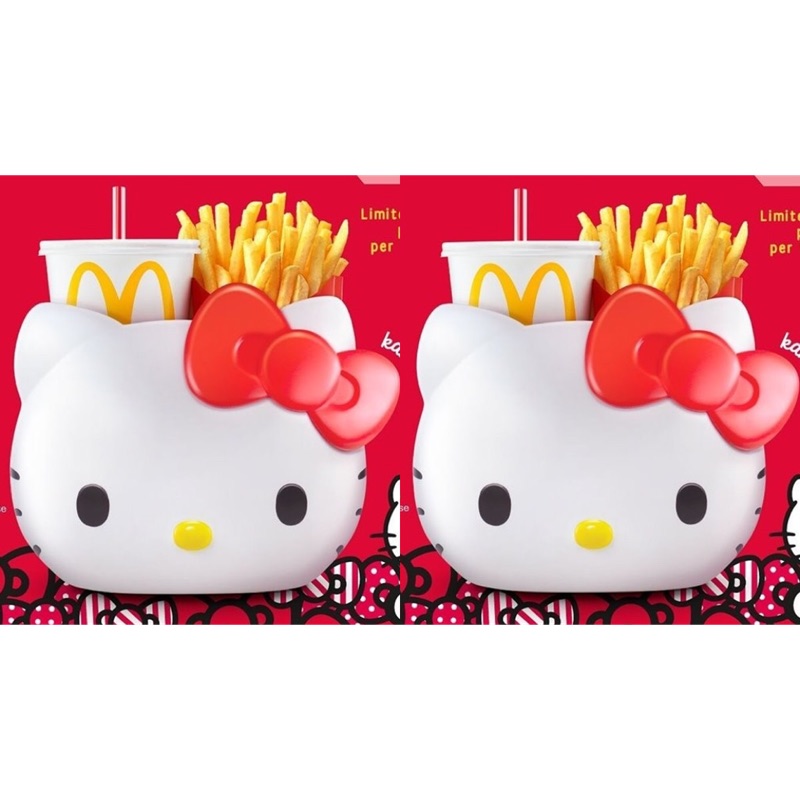 🌟限量發行🌟麥當勞 Hello kitty置物籃