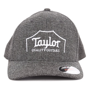 Taylor Guitar 泰勒吉他 Flexfit全封棒球帽 灰色 原廠精品 高階質感 兩種尺寸【民風樂府】