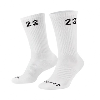 Nike 襪子 Jordan 男女款 白 三雙入 長襪 中筒襪 喬丹 穿搭【ACS】 DA5718-100