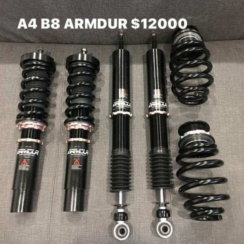 奧迪audi B8 Armdur 高低軟硬可調避震器 蝦皮購物